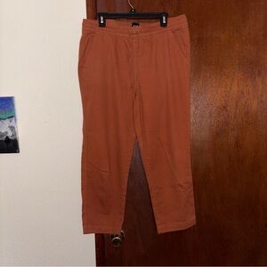 Women’s Gap Burnt Orange Capri Pants size Large